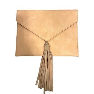 Street Level envelope  tassel clutch